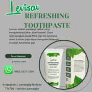 Awali Pagimu Dengan Sikat Gigi Levisav