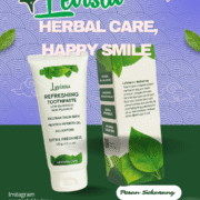 Herbal care, happy smile