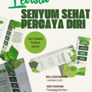 Senyum ceria berawal dari levisav