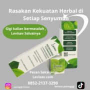 Senyum sehat, pilih Levisav